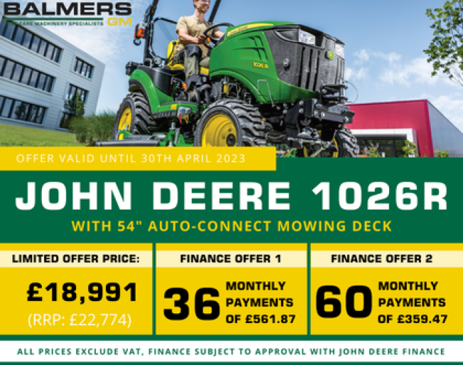 [Change of careers leads to the home of golf for John Deere award